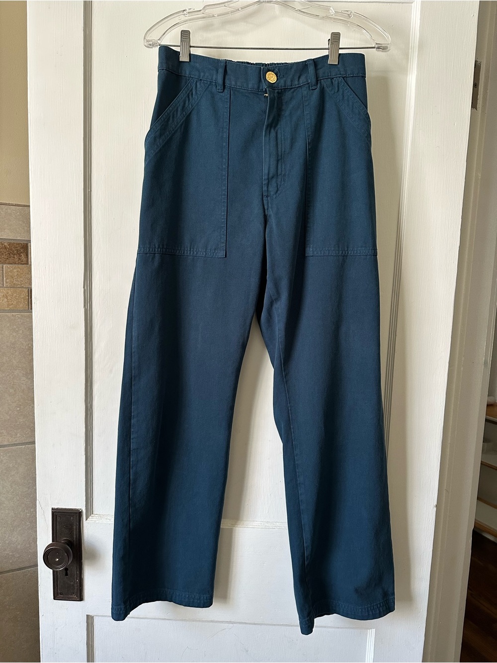 Big Bud Press Work Pants - Lagoon - regular/small